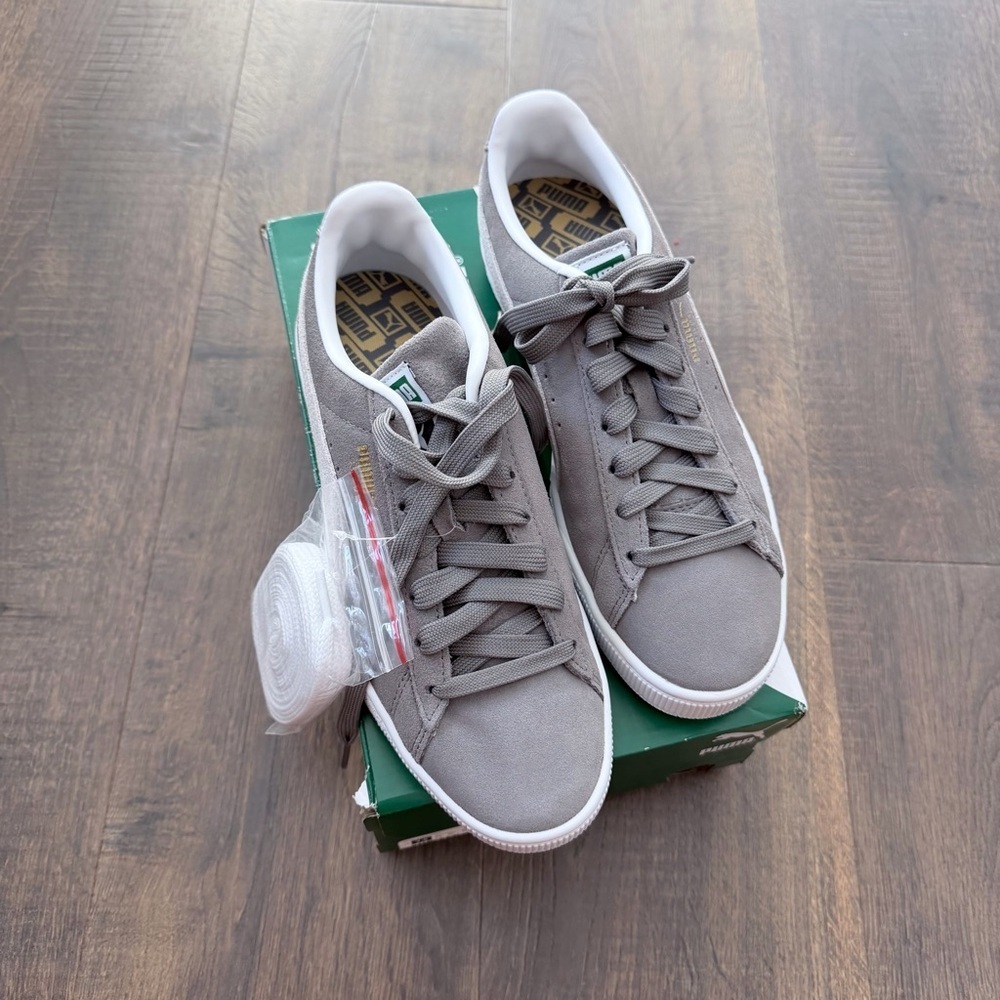 NIB Puma Suede Classic | Steel Gray | Men’s 7.5 - Picture 3 of 6